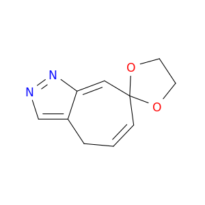 Spiro[cycloheptapyrazole-7(4H),2'-[1,3]dioxolane]