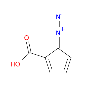 1,3-Cyclopentadiene-1-carboxylicacid, 5-diazo-