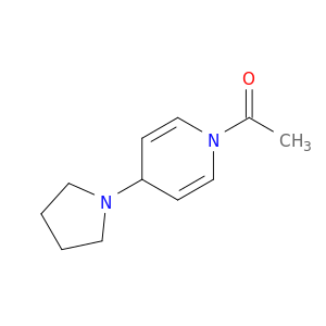 Pyridine, 1-acetyl-1,4-dihydro-4-(1-pyrrolidinyl)-