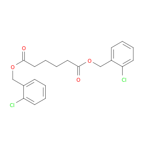 Hexanedioic acid, bis[(2-chlorophenyl)methyl] ester