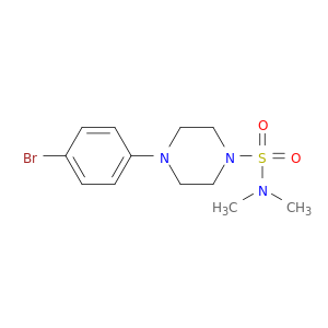 4-(4-Bromophenyl)-N,N-dimethylpiperazine-1-sulfonamide