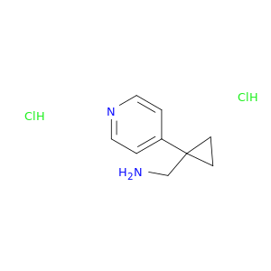 [1-(Pyridin-4-yl)cyclopropyl]methanamine Dihydrochloride