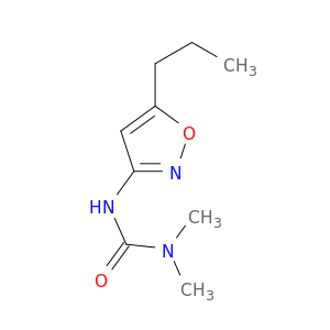 Urea, N,N-dimethyl-N'-(5-propyl-3-isoxazolyl)-