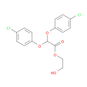 2-hydroxyethyl 2,2-bis(4-chlorophenoxy)acetate
