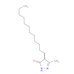 3H-Pyrazol-3-one, 4-dodecylidene-2,4-dihydro-5-methyl-