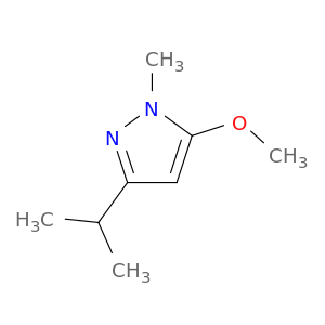 1H-Pyrazole, 5-methoxy-1-methyl-3-(1-methylethyl)-