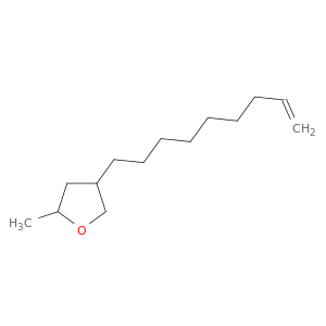 Furan, tetrahydro-2-methyl-4-(8-nonenyl)-