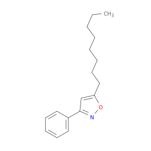 Isoxazole, 5-octyl-3-phenyl-