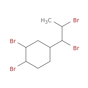 Cyclohexane, 1,2-dibromo-4-(1,2-dibromopropyl)-