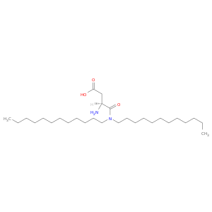 Butanoic acid, 3-amino-4-(didodecylamino)-4-oxo-, (S)-
