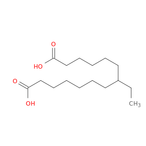 Tetradecanedioic acid, 7-ethyl-