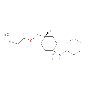 Cyclohexanamine, N-cyclohexyl-4-[(2-methoxyethoxy)methyl]-, trans-