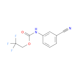 2,2,2-Trifluoroethyl N-(3-Cyanophenyl)carbamate