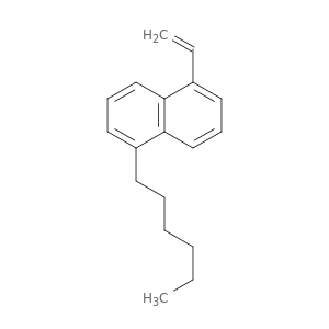 Naphthalene, 1-ethenyl-5-hexyl-