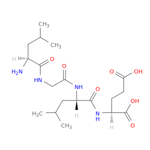L-Glutamic acid, L-leucylglycyl-L-leucyl-