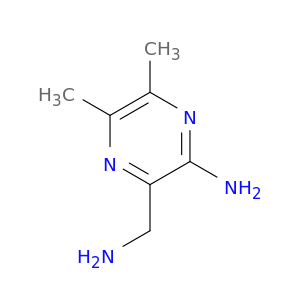 2-Pyrazinemethanamine,3-amino-5,6-dimethyl-