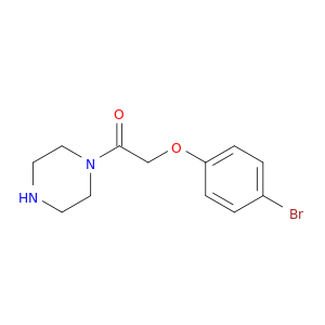 2-(4-Bromophenoxy)-1-(piperazin-1-yl)ethan-1-one