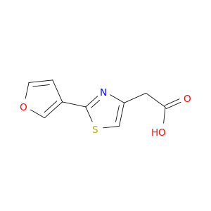 2-[2-(furan-3-yl)-1,3-thiazol-4-yl]acetic acid