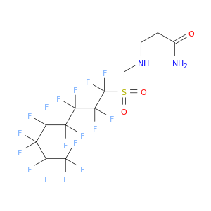 Propanamide, 3-[[(heptadecafluorooctyl)sulfonyl]methylamino]-