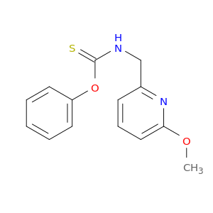 Carbamothioic acid, (6-methoxy-2-pyridinyl)methyl-, O-phenyl ester