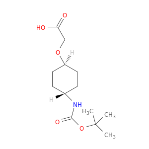 rac-2-{[(1r,4r)-4-{[(tert-butoxy)carbonyl]amino}cyclohexyl]oxy}acetic acid, trans