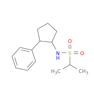 N-(2-Phenylcyclopentyl)propane-2-sulfonamide