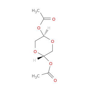 1,4-Dioxane-2,5-diol, diacetate, trans-