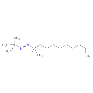 Diazene, (1-chloro-1-methyldecyl)(1,1-dimethylethyl)-