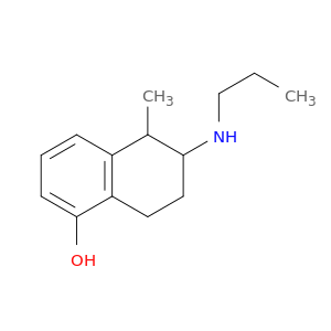 1-Naphthalenol, 5,6,7,8-tetrahydro-5-methyl-6-(propylamino)-