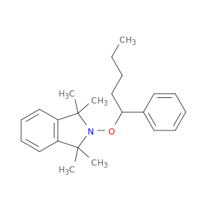 1H-Isoindole, 2,3-dihydro-1,1,3,3-tetramethyl-2-[(1-phenylpentyl)oxy]-