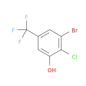 3-bromo-2-chloro-5-(trifluoromethyl)phenol