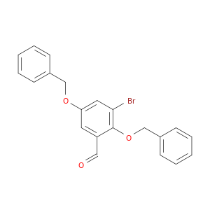 Benzaldehyde, 3-bromo-2,5-bis(phenylmethoxy)-