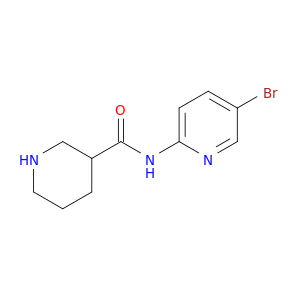 N-(5-Bromopyridin-2-yl)piperidine-3-carboxamide