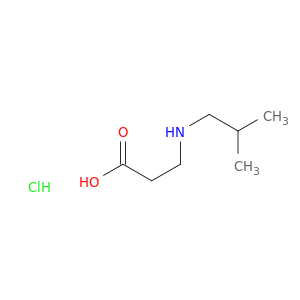 β-丙氨酸,N-(2-甲基丙基)-,盐酸盐(1：1)