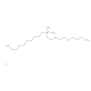 1-Decanaminium, N-[2-(2-butoxyethoxy)ethyl]-N,N-dimethyl-, chloride