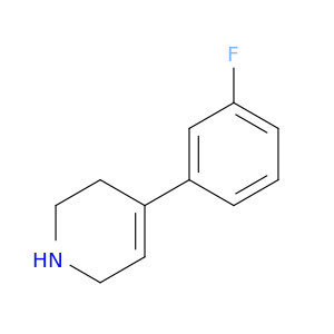 Pyridine,4-(3-fluorophenyl)-1,2,3,6-tetrahydro-