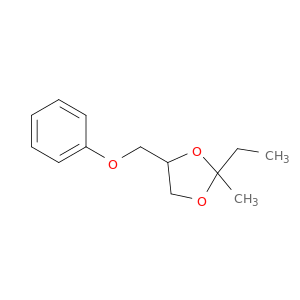 1,3-Dioxolane, 2-ethyl-2-methyl-4-(phenoxymethyl)-