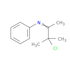 Benzenamine, N-(2-chloro-1,2-dimethylpropylidene)-