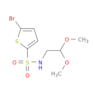 2-Thiophenesulfonamide,5-bromo-N-(2,2-dimethoxyethyl)-