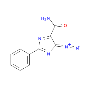 4H-Imidazole-5-carboxamide, 4-diazo-2-phenyl-