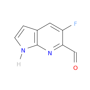 5-Fluoro-1H-pyrrolo[2,3-b]pyridine-6-carbaldehyde