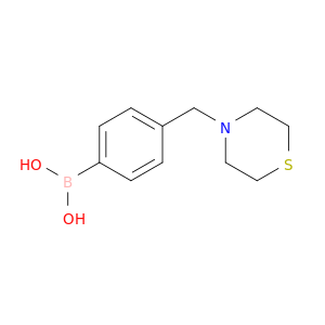 4-(硫代吗啉-4-甲基)苯硼酸