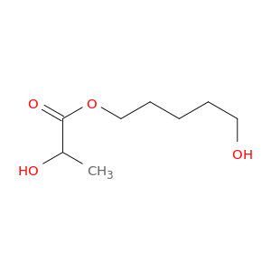 Propanoic acid,2-hydroxy-, 5-hydroxypentyl ester