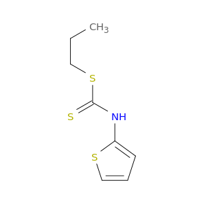 Carbamodithioic acid, 2-thienyl-, propyl ester