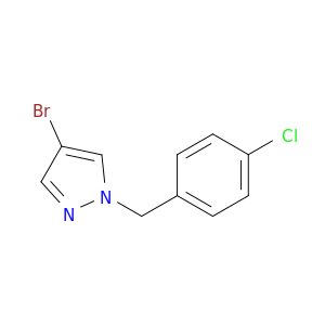 4-Bromo-1-[(4-chlorophenyl)methyl]-1H-pyrazole