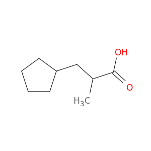 3-cyclopentyl-2-methylpropanoic acid