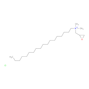 Oxiranemethanaminium, N,N-dimethyl-N-octadecyl-, chloride