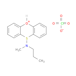 Phenoxathiinium, 10-(methylpropylamino)-, perchlorate