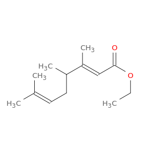 2,6-Octadienoic acid, 3,4,7-trimethyl-, ethyl ester, (E)-