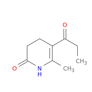 2(1H)-Pyridinone, 3,4-dihydro-6-methyl-5-(1-oxopropyl)-